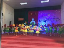 Hát múa trường mầm non Bình MInh cho em nhưng ước mơ