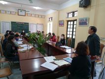 đồng chí Nguyễn Văn Thêm phát biểu ý kiến