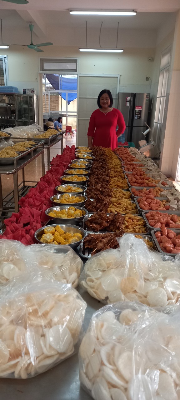 TRƯỜNG MẦM NON BÌNH  MINH II - TỔ CHỨC TIỆC BUFFET CHO TRẺ NHÂN DỊP KỈ NIỆM NGÀY QUỐC TẾ PHỤ NỮ 8/3