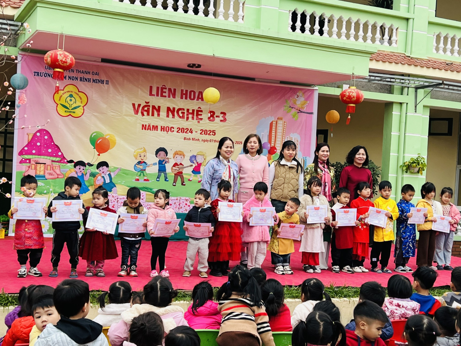 ÁC HOẠT ĐỘNG KỶ NIỆM CHÀO MỪNG NGÀY  QUỐC TẾ PHỤ NỮ 8 THÁNG 3 NĂM 2025 CỦA TRƯỜNG MẦM NON BÌNH MINH II