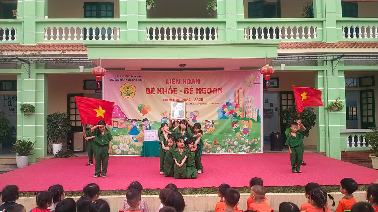 LIÊN HOAN “BÉ KHỎE- BÉ NGOAN” NĂM HỌC 2024 - 2025