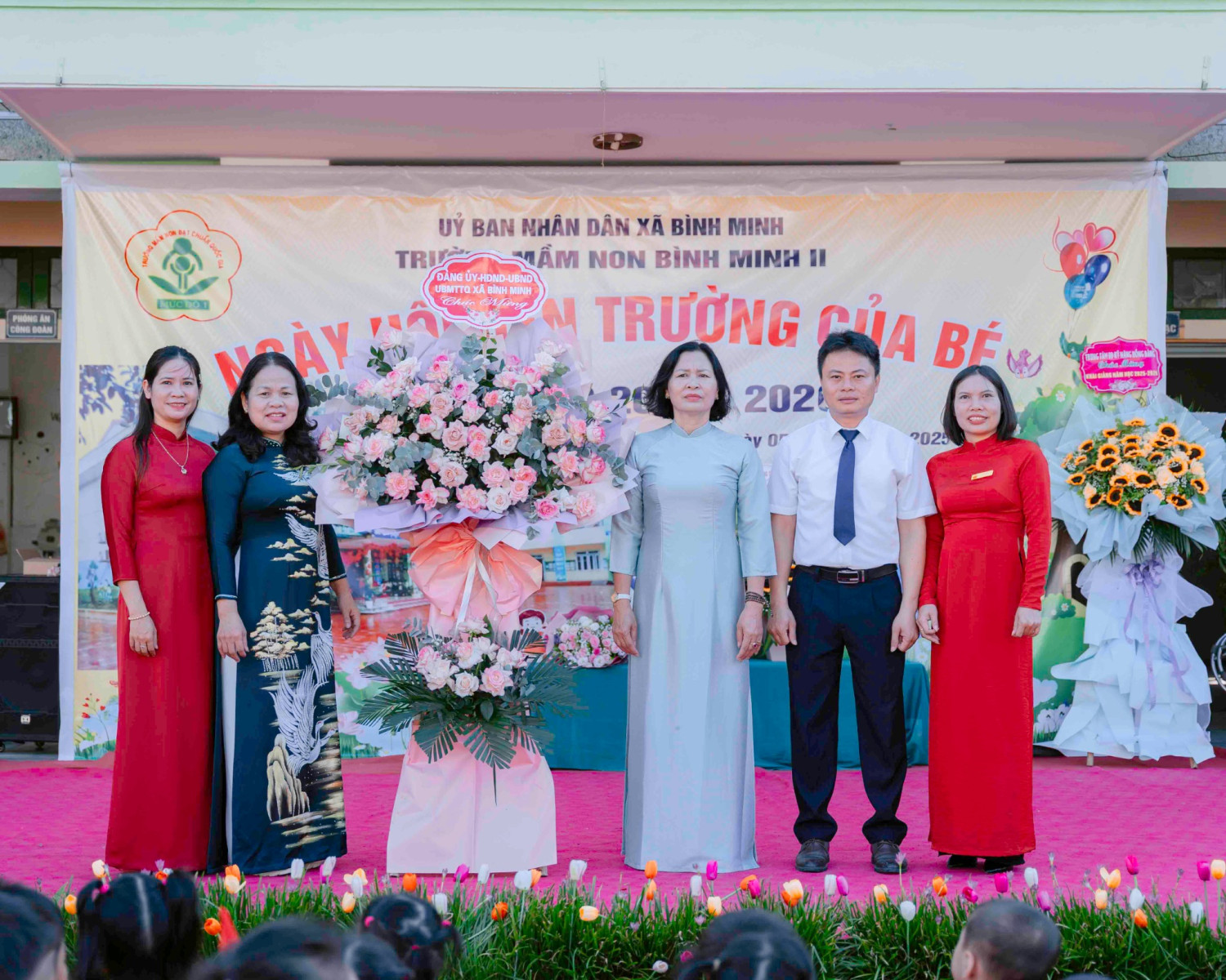 TRƯỜNG MẦM NON BÌNH MINH II LONG TRỌNG TỔ CHỨC KHAI GIẢNG NĂM HỌC MỚI 2025 – 2026